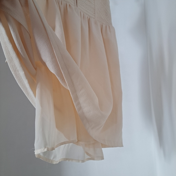 Staring at stars | pastel cute cream strapless womens dress barbiecore - Picture 6 of 14